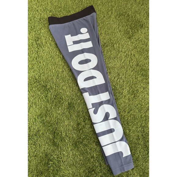 Nike Leg-A-See JDI Leggings Women’s Small Navy Celestine Blue - Picture 8 of 8